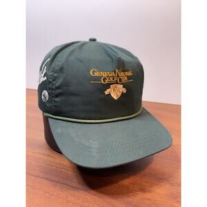 90s Geneva National Lake Geneva WI Palmer Trevino Golf Course Adjustable Hat Cap